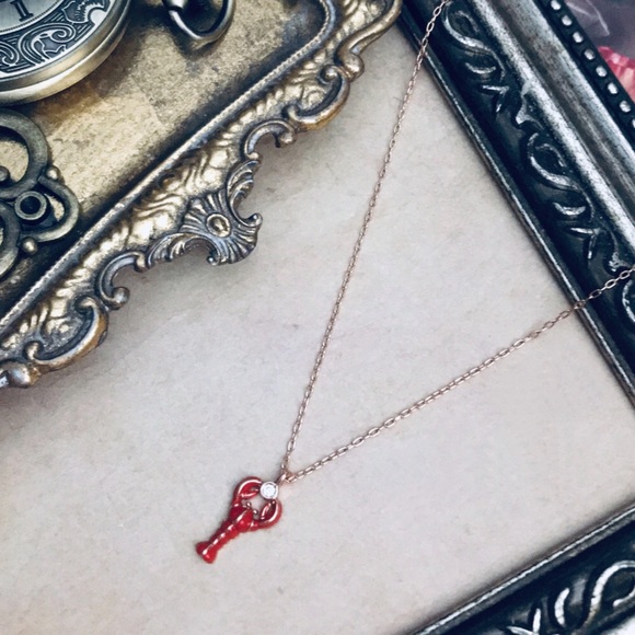 KATE SPADE • Love Lobster Pendant Necklace - Picture 4 of 4